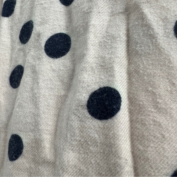 Kate Spade Dream a Little Dream Collection Pink Polka Dot Flannel Robe, M - Picture 7 of 7